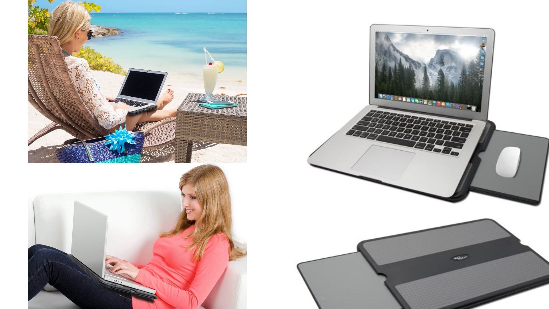Portable Laptop Lap desk (Image via walmart.com)